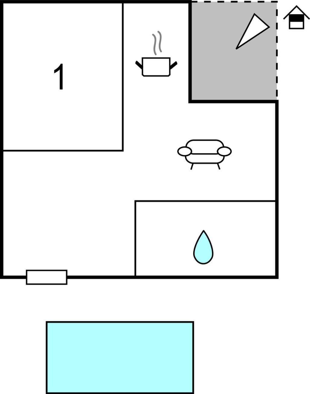 Amazing Apartment In Saldun With Wifi Трогир Екстериор снимка